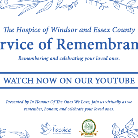 The Hospice of Windsor and Essex County Service of Remembrance
