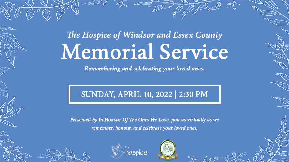 The Hospice of Windsor and Essex County Memorial Service
