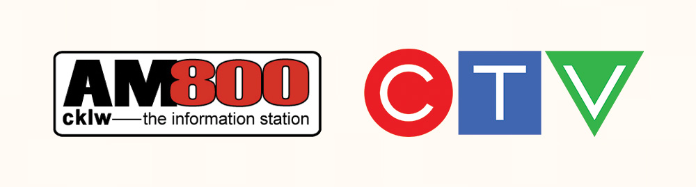 AM800 and CTV Logos